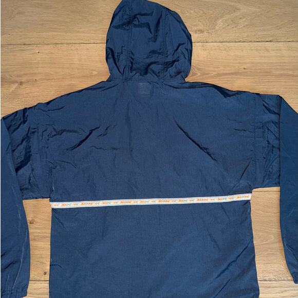 NWT prAna Connector Unisex Hooded Blue Convertible Jacket/Vest 90's Style - Picture 6 of 6